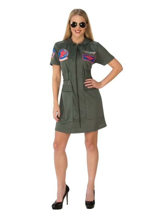 Women's Top Gun Costume Dress