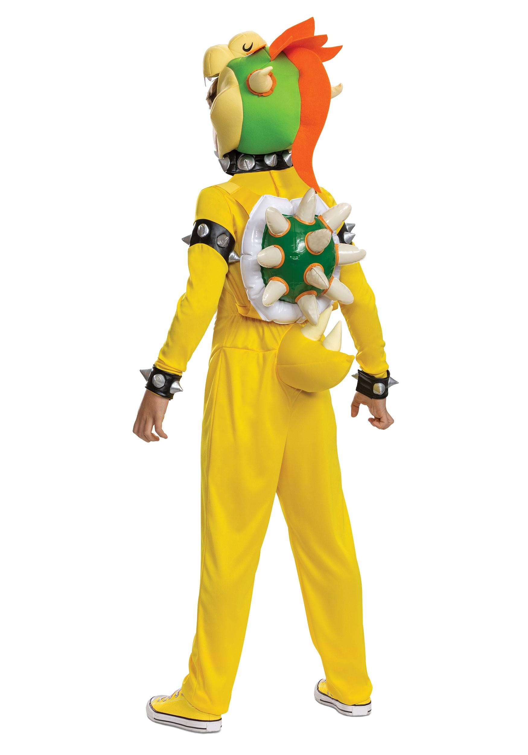 Spirit Halloween Kids Mario Bros Bowser One Piece Deluxe Costume