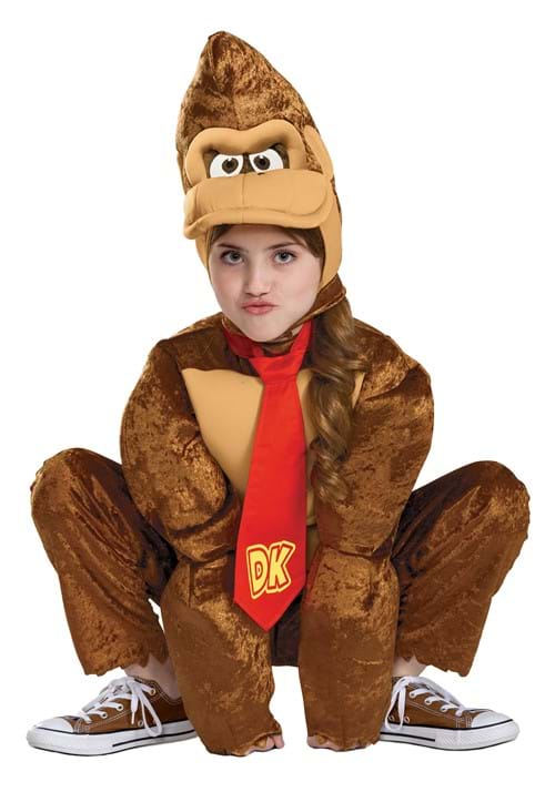 Super Mario Brothers Kid's Donkey Kong Costume Nintendo Classic Costume