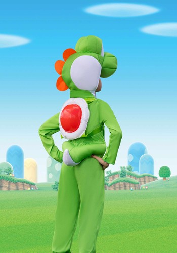 Kid's Super Mario Brothers Yoshi Costume | Nintendo Halloween Costume