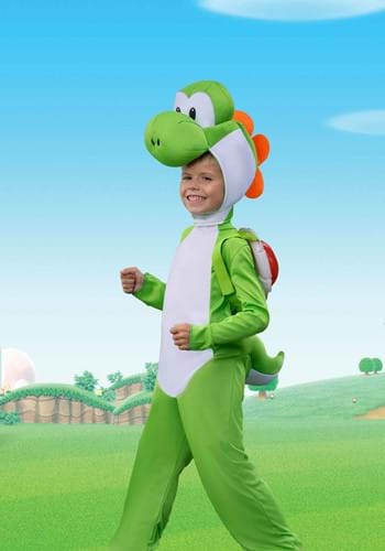 Disguise Men's Mario Riding Yoshi Adult Costume, Multi, One Size