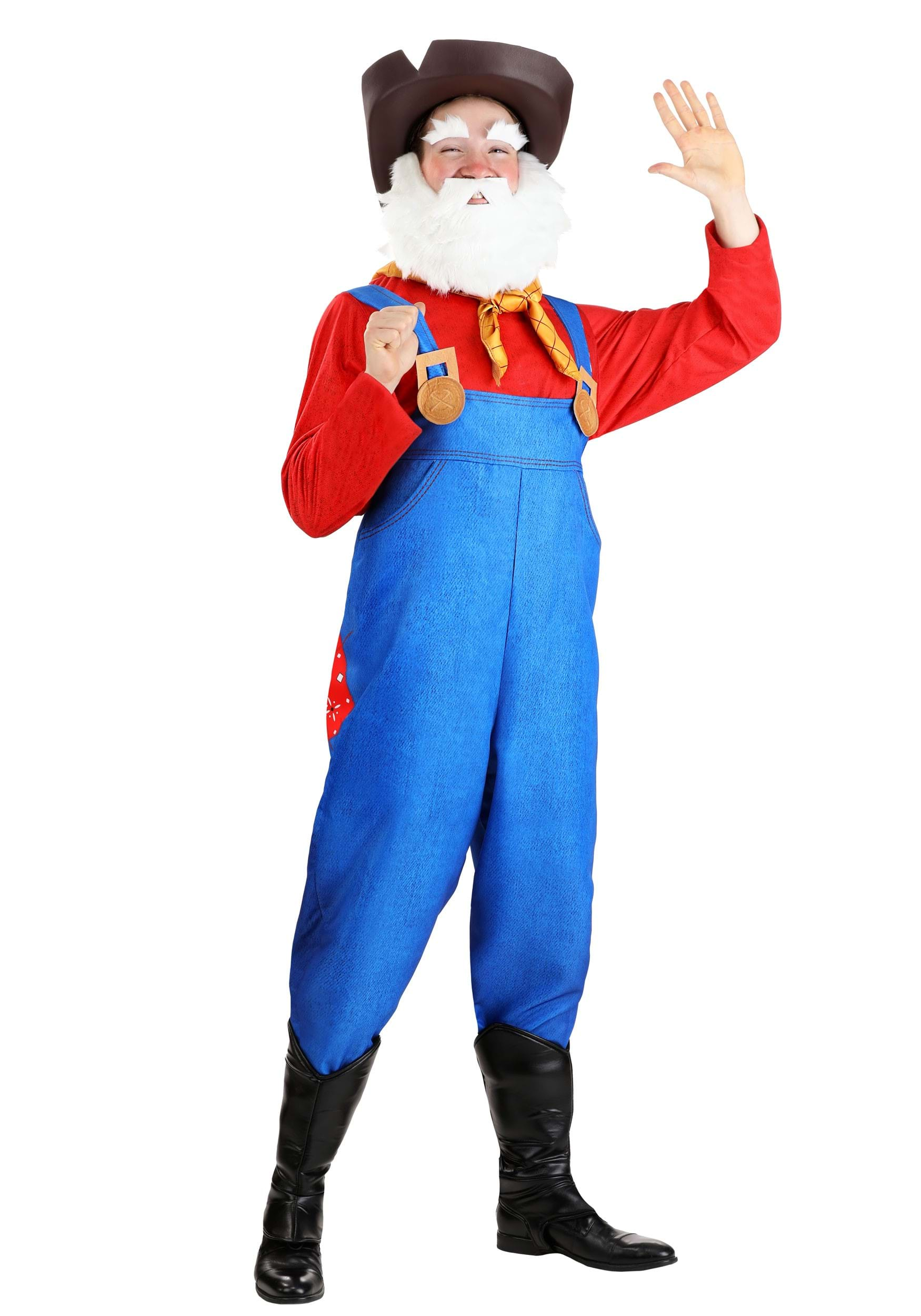 Adult Disney And Pixar Stinky Pete Costume , Toy Story Costumes