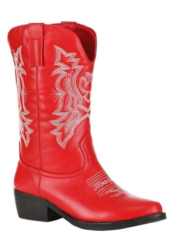 Women s Classic Red Cowgirl Boots