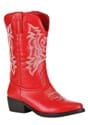 Womens Classic Red Cowgirl Boots