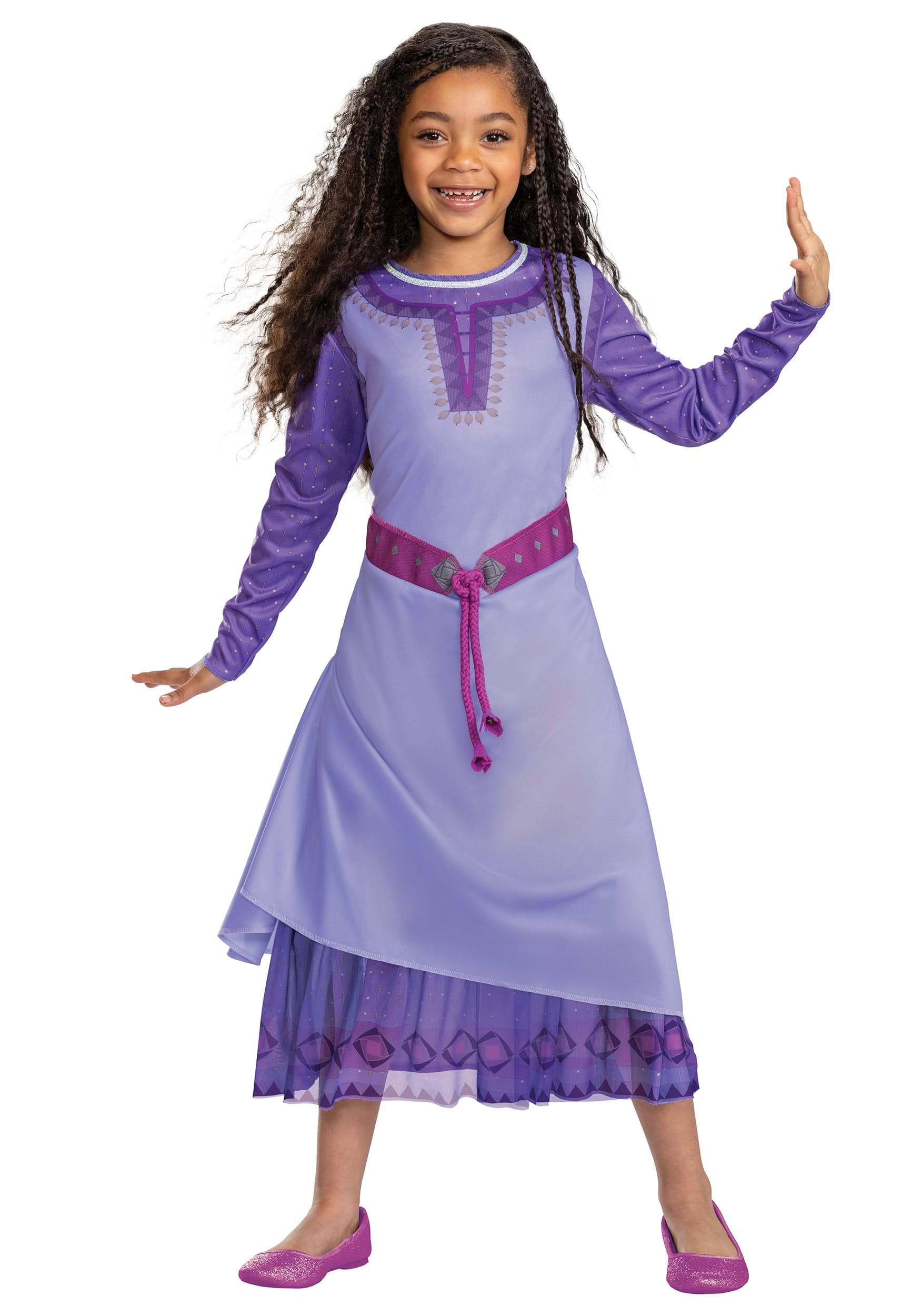 Disney Wish Girl's Asha Classic Costume