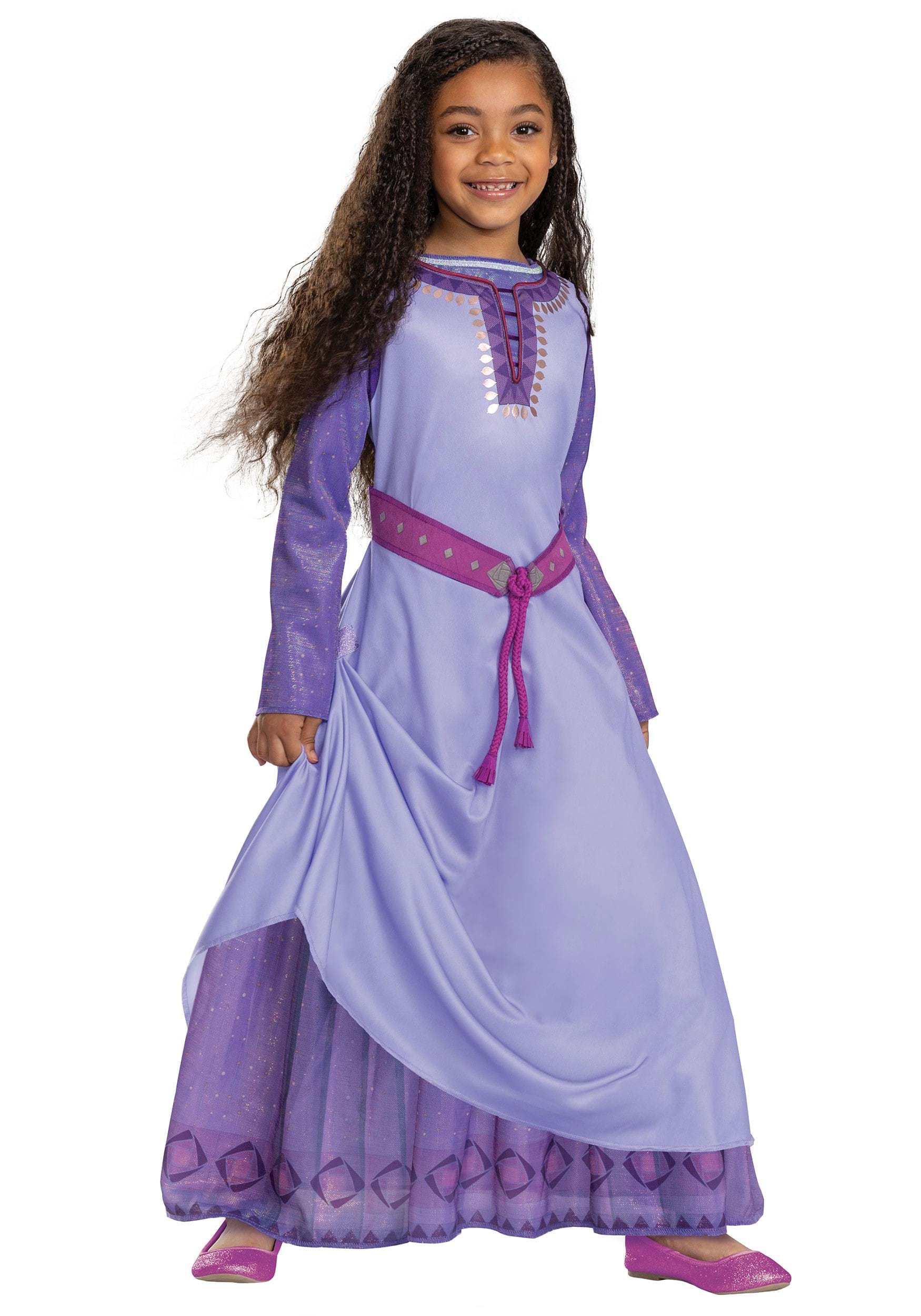 Disney Wish Girl's Deluxe Asha Costume Dress | Disney Costumes