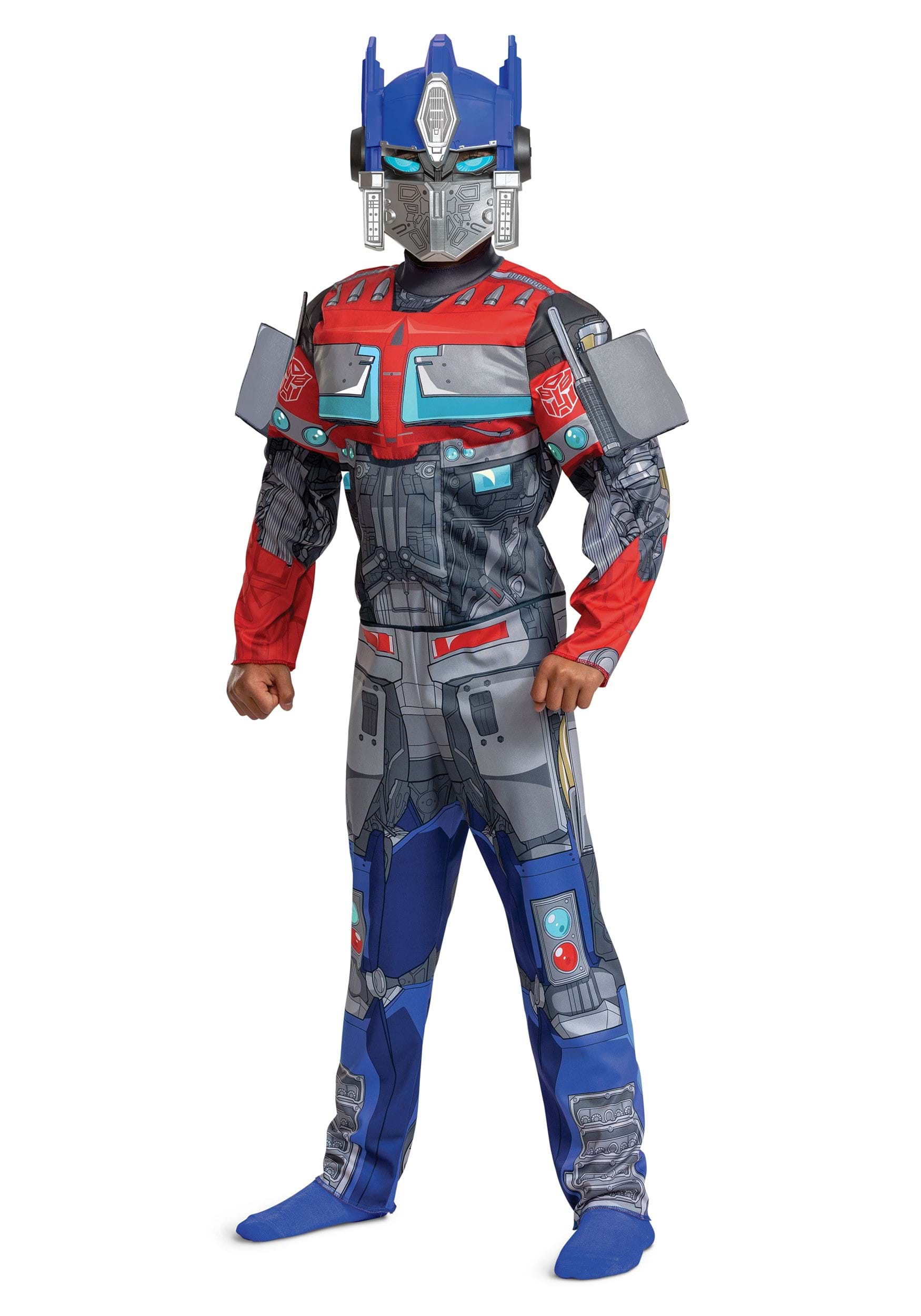 Photos - Fancy Dress RISE Disguise Transformers  of the Beasts Boy's Optimus Prime Costume Blue& 