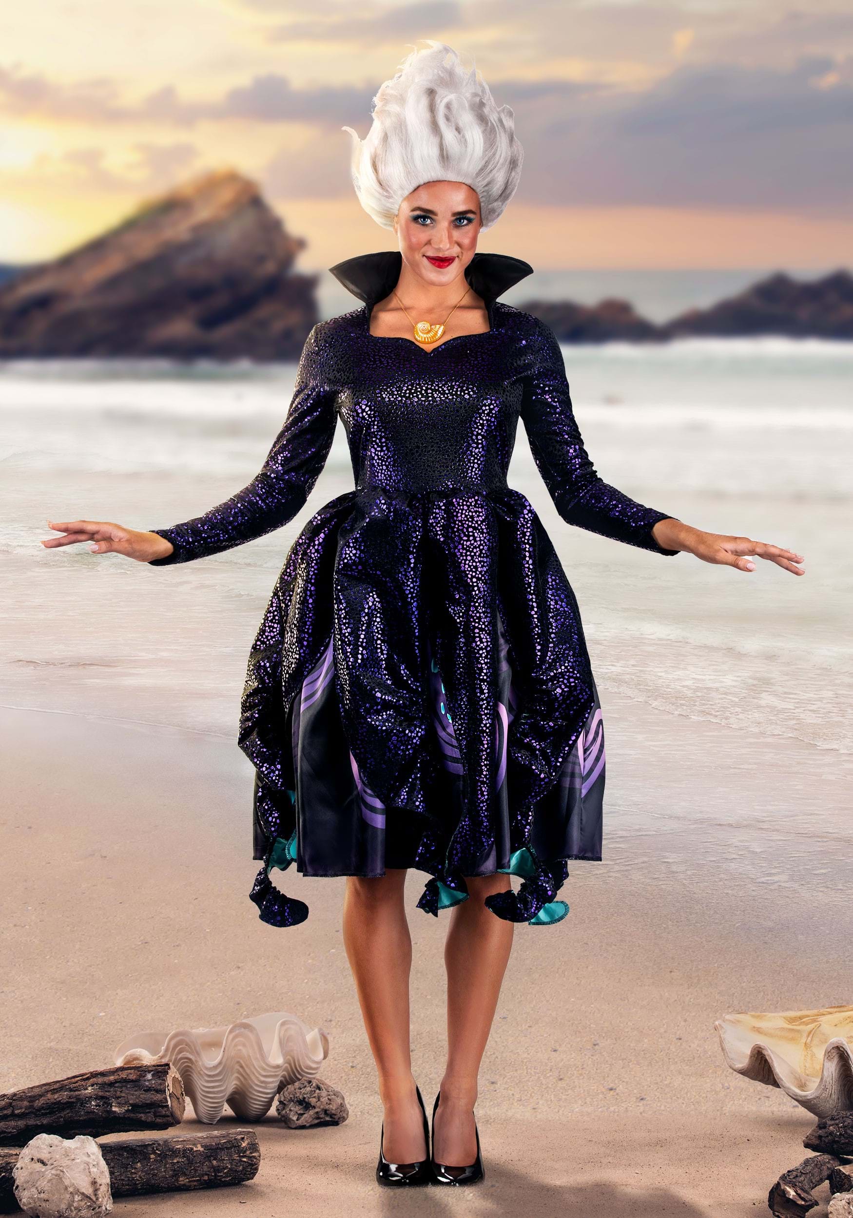 Plus Size Ursula Costume - Ursula Adult Costume inspired Little Mermai –  Mermaidcosplay