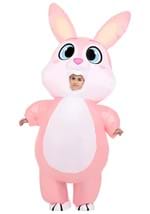 Kids Full Body Pink Bunny Inflatable Costume