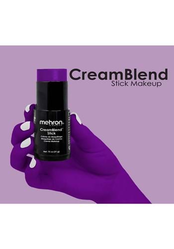 Purple CreamBlend Mehron Makeup Stick | Costume Makeup
