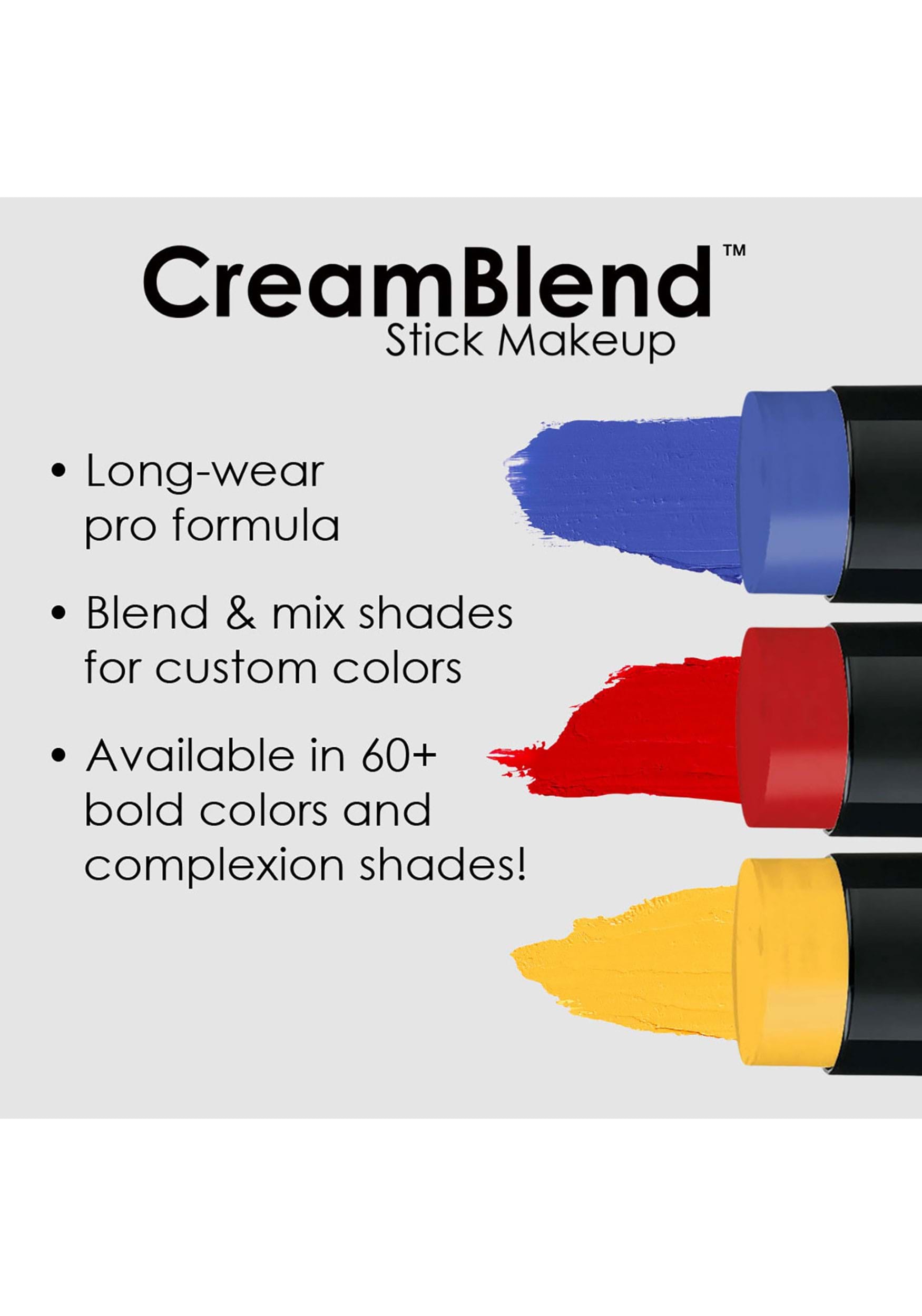 White CreamBlend Makeup Stick