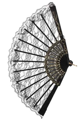 Black Lace Hand Fan