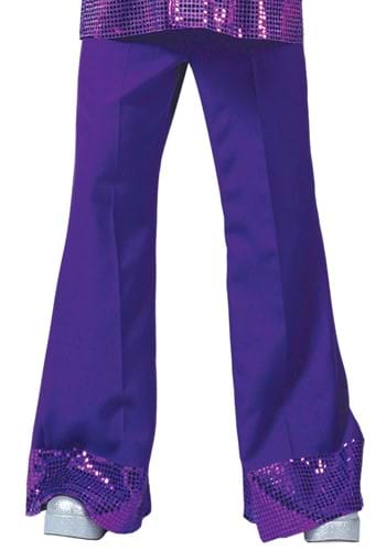 Mens Purple Disco Pant