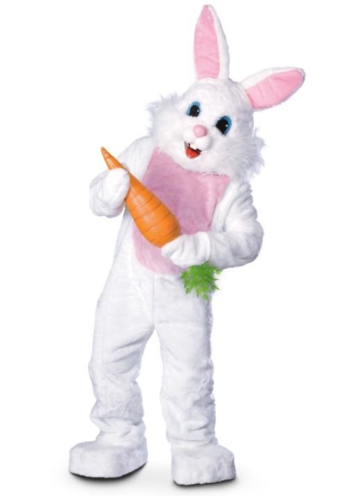 Mascot Easter Bunny Costume