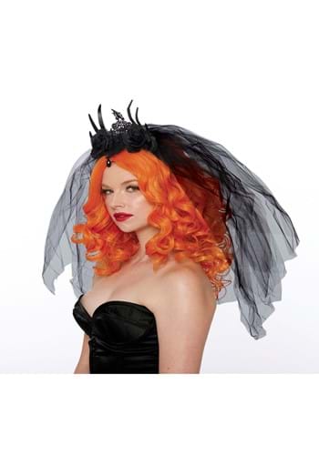 Gothic Veil Headpiece Costume