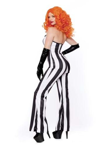 Striped Women's Jumpsuit Costume