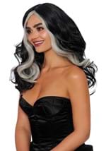 Women's Black & Gray Color Blocked Wig Alt 2