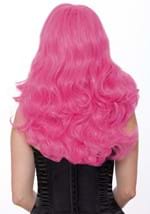 Womens Hot Pink Wavy Wig Alt 2