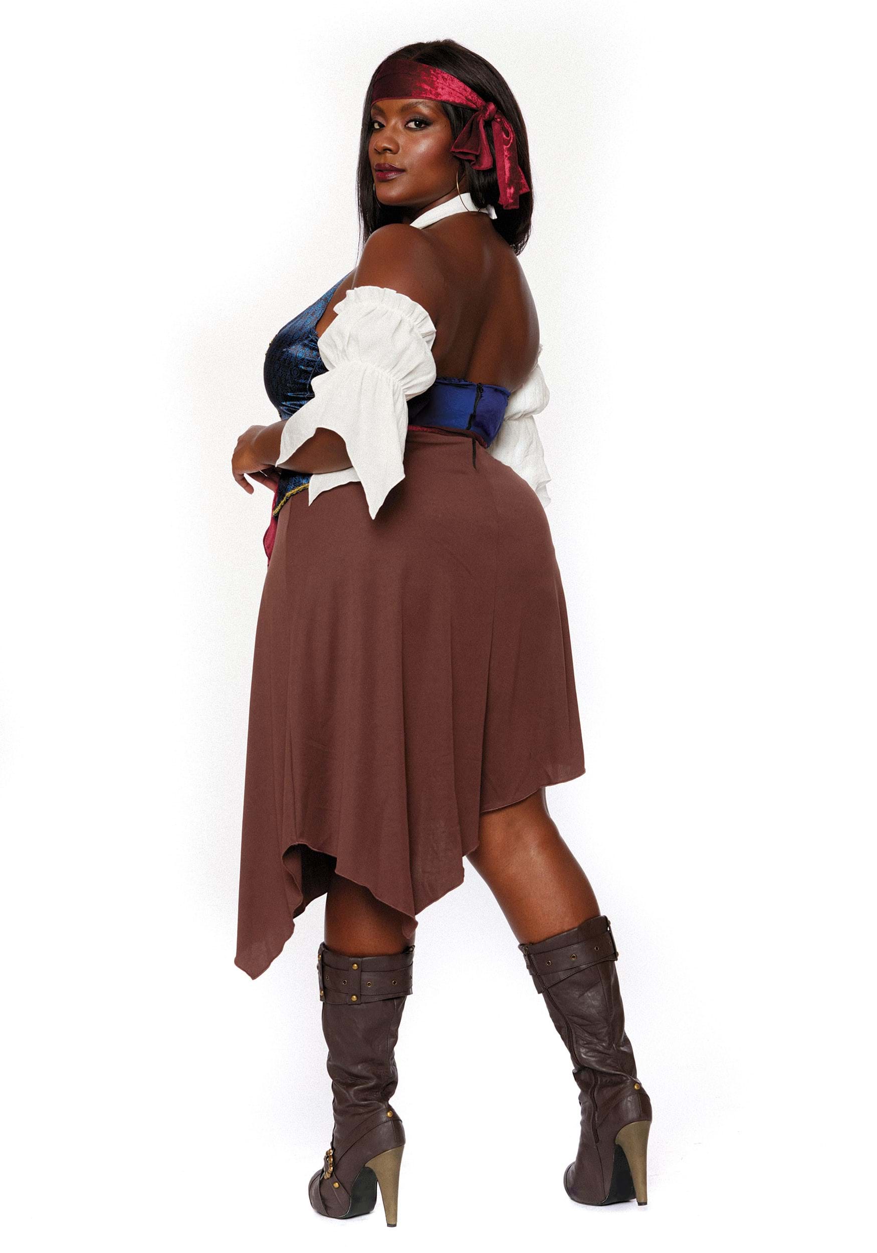 Plus Size Rogue Pirate Wench Womens Costume 5317