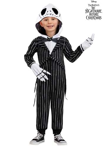 Toddler Disney Jack Skellington Onesie Costume