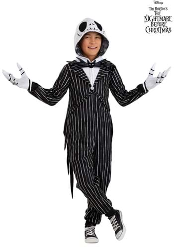 Kid's Disney Jack Skellington Onesie Costume