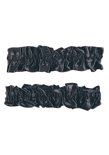 a pair of dark grey garter Armbands for men