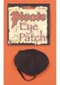Black Satin Pirate Eye Patch