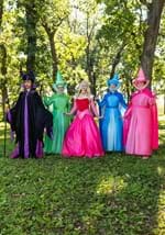Plus Size Disney Flora Sleeping Beauty Costume Alt 2