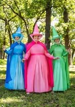 Plus Size Disney Flora Sleeping Beauty Costume Alt 3