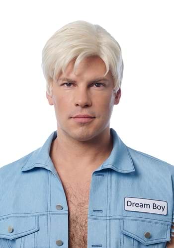 Men's Dream Boy White Blonde Wig