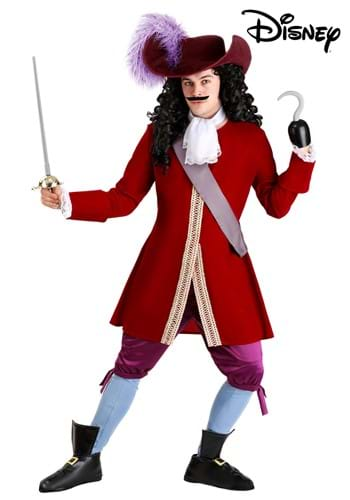 Captain Hook Halloween Costumes for Adults & Kids