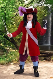 Men s Plus Size Deluxe Disney Captain Hook Costume Disney Costumes