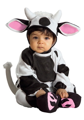 Infant Cow Costume | Farm Animal Costume | Warm Costume