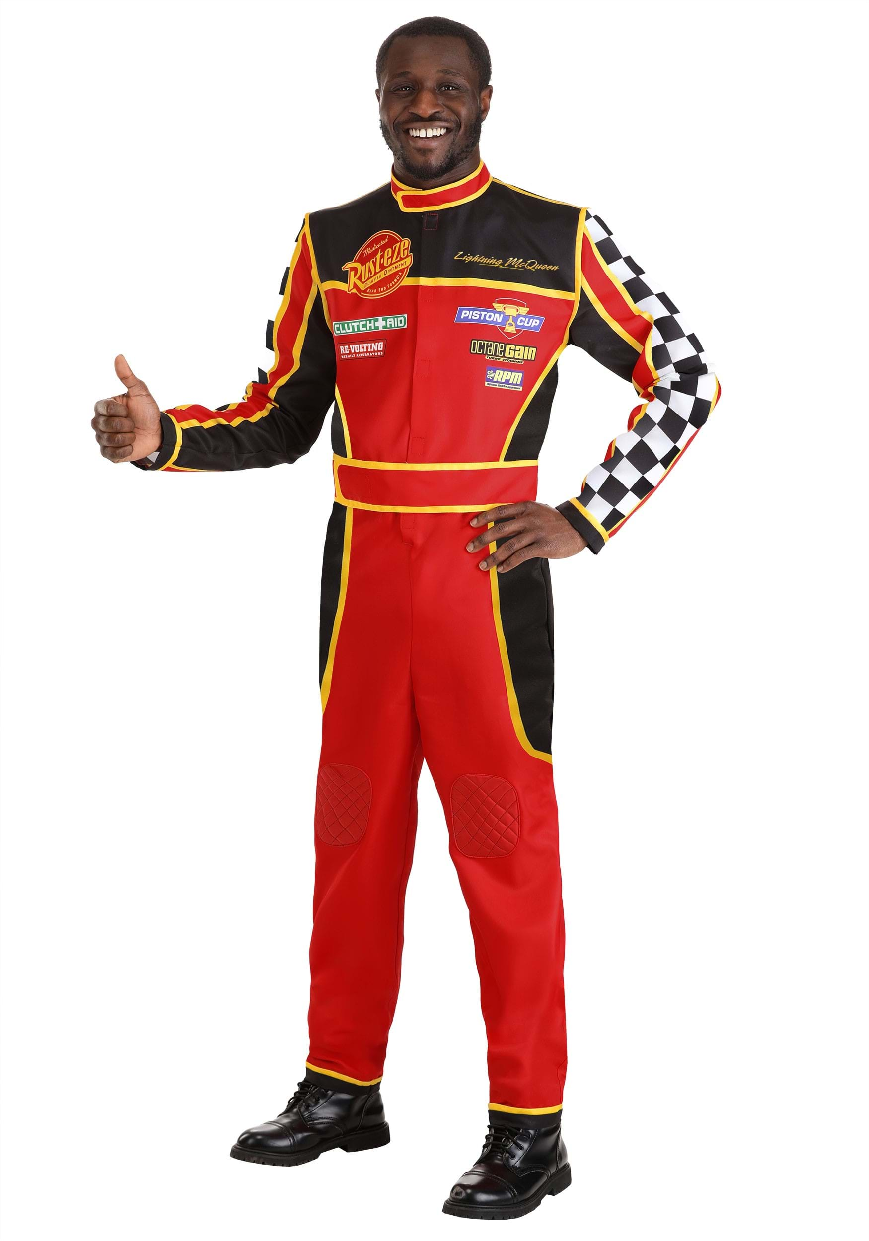 Adult Disney And Pixar Cars Pitcrew Uniform Costume , Disney Costumes