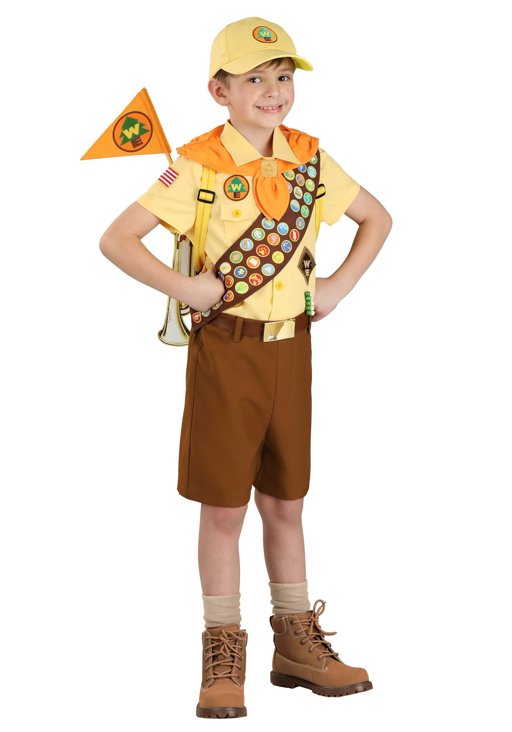 Kid's Deluxe Disney UP Russell Costume , Disney Costumes