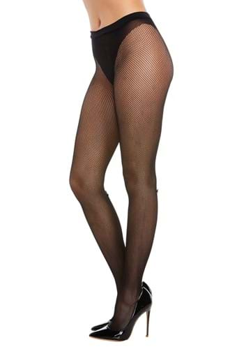 Adult Black Fishnet Costume Pantyhose freeshipping