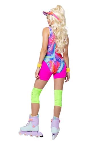 Retro Rollerblade Doll Women's Costume | Barbie Costumes