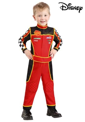 Toddler Disney and Pixar Cars Pitcrew Uniform Costume Alt 1