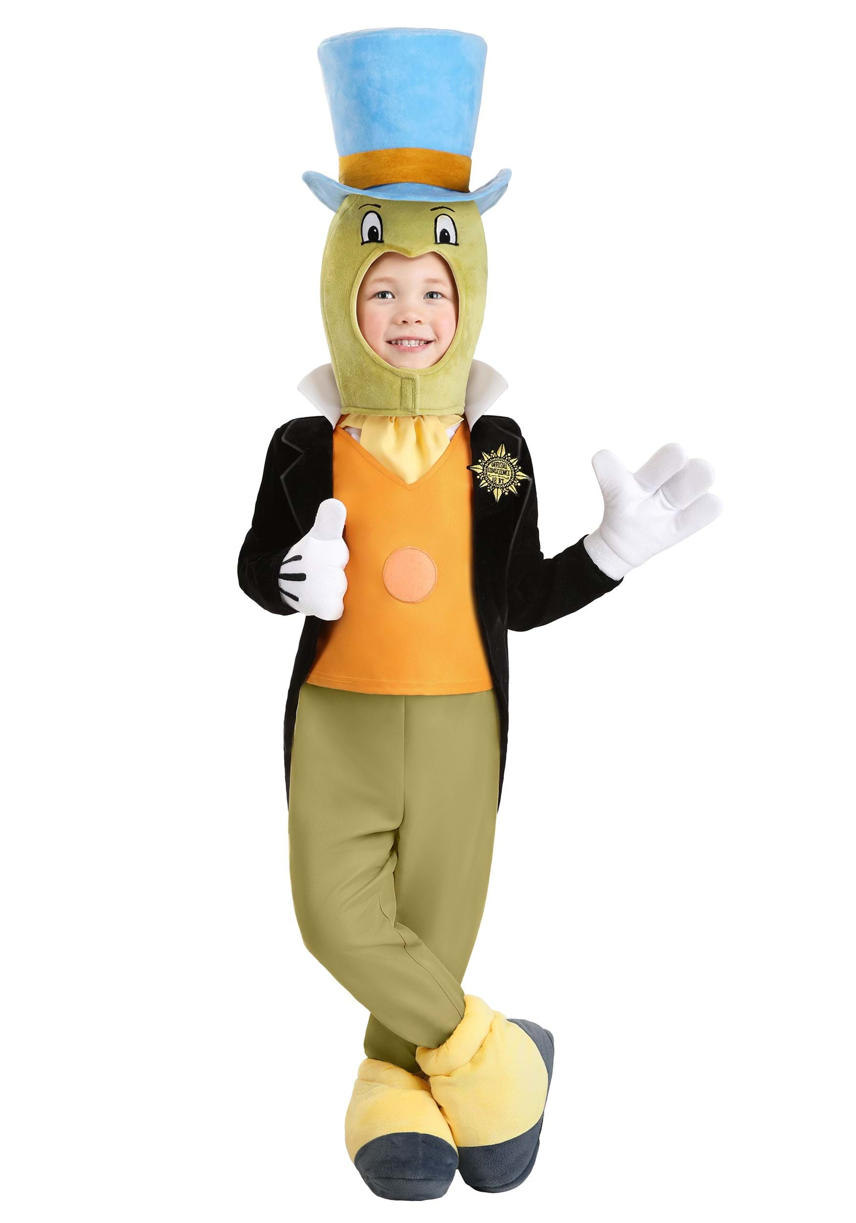 Disney Pinocchio Boy's Toddler Jiminy Cricket Costume , Disney Costumes