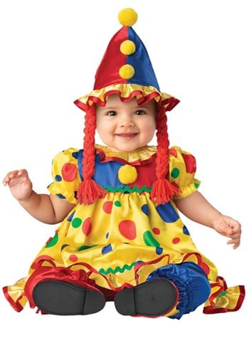 Crazy Color Clown Costume for Girls