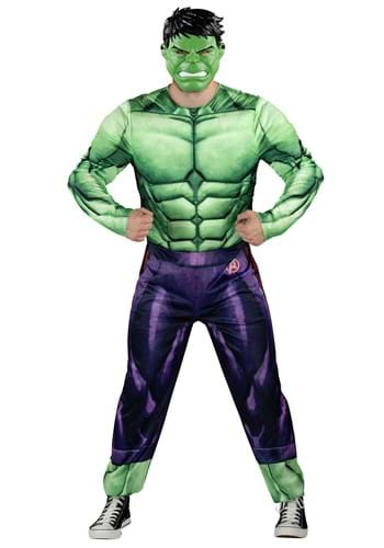 Costume classique Marvel Avengers Hulk série animée 5/6 ans