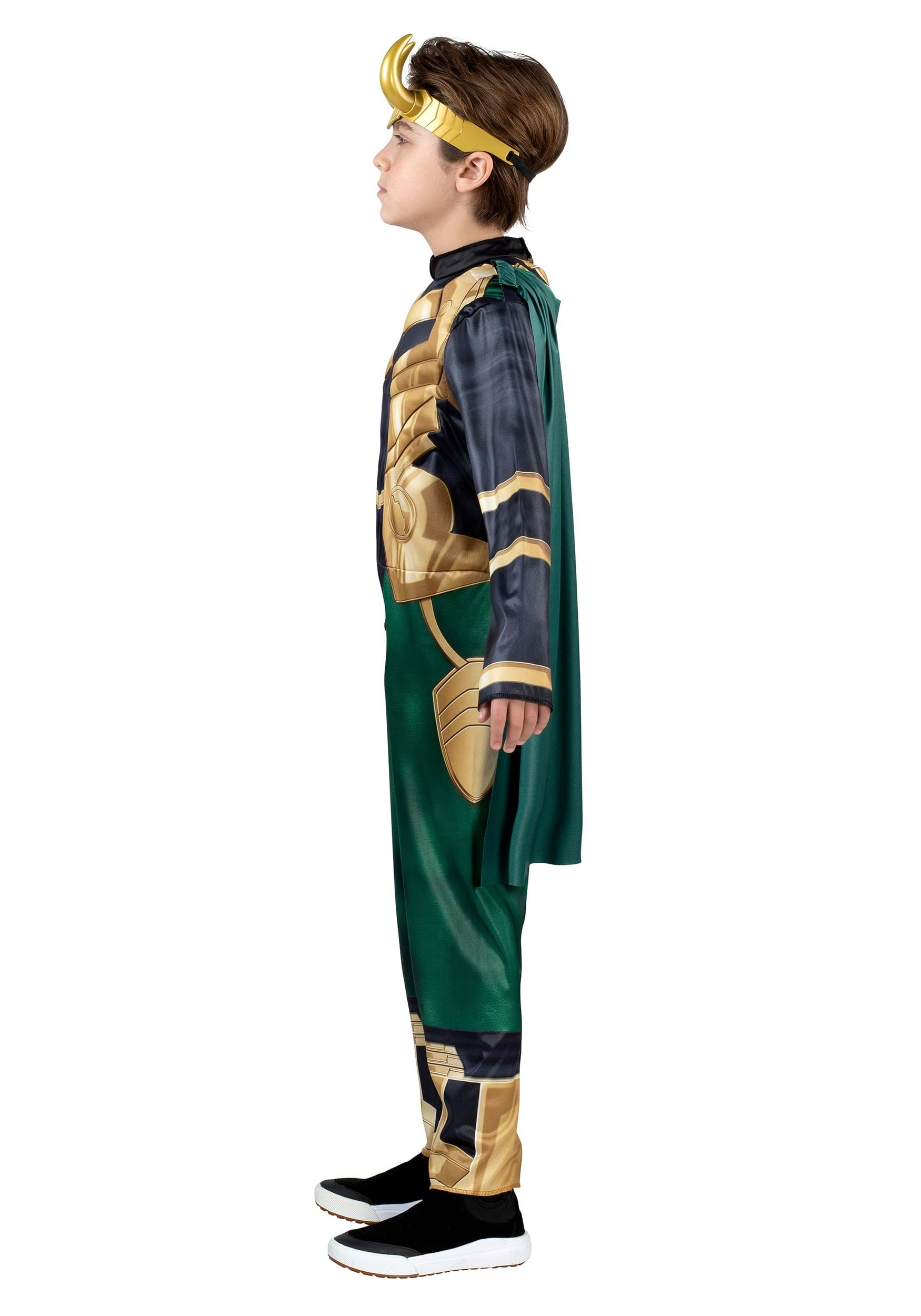 Child Loki Qualux Costume | Supervillain Costumes