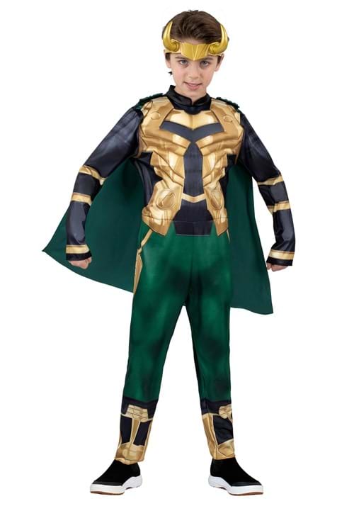 Loki Time Variance Authority Kids Children Outfit Halloween Carnival Cosplay Costume
