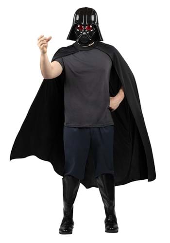 Adult Darth Vader Mask Cape Set