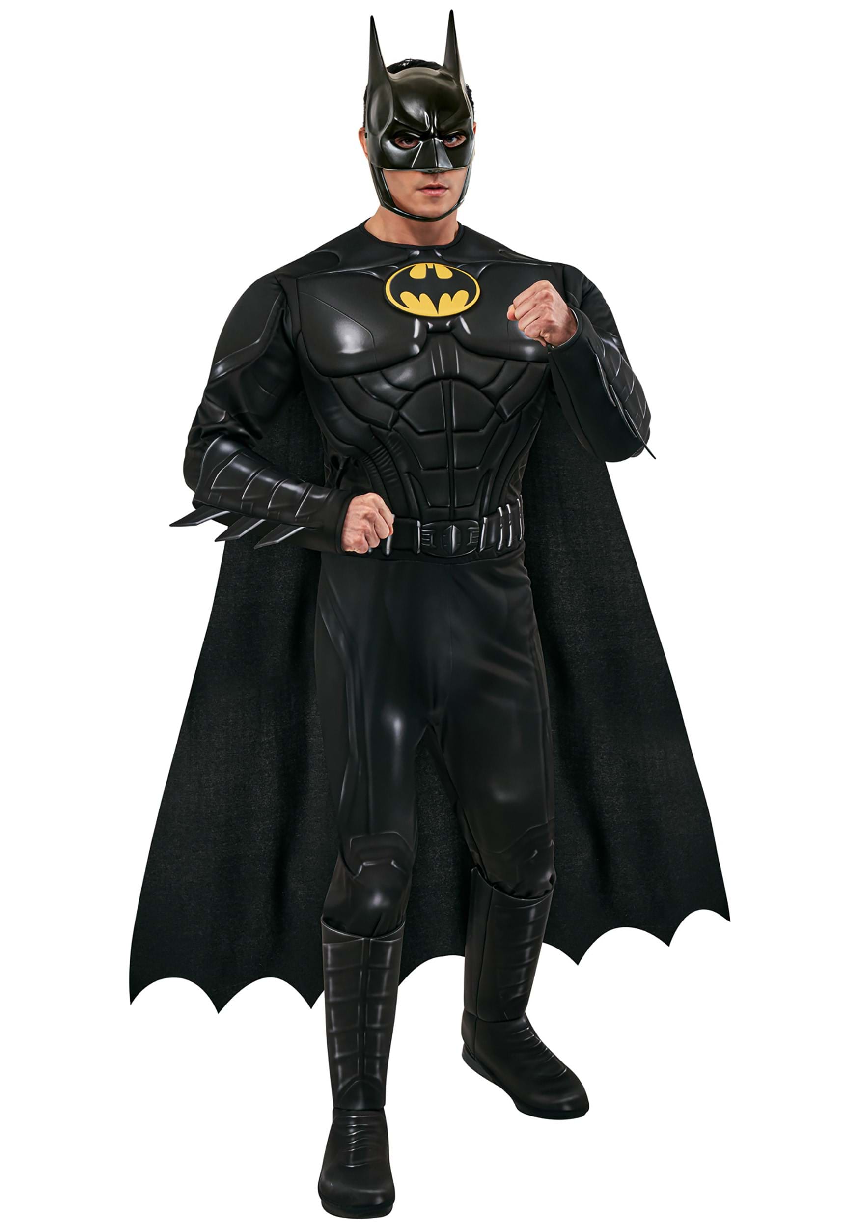 Men's Batman Deluxe Costume , Adult Superhero Costumes