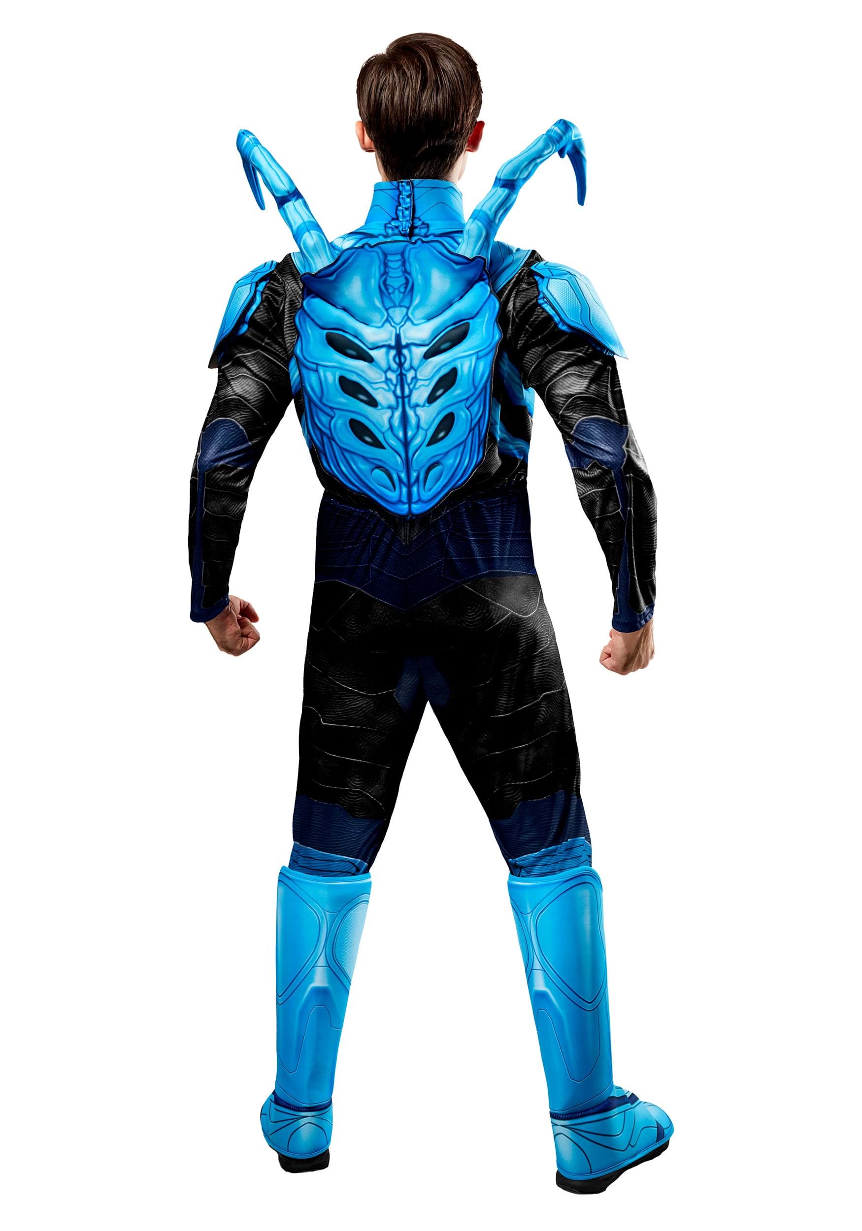 Deluxe Men's Blue Beetle Costume , Superhero Costumes