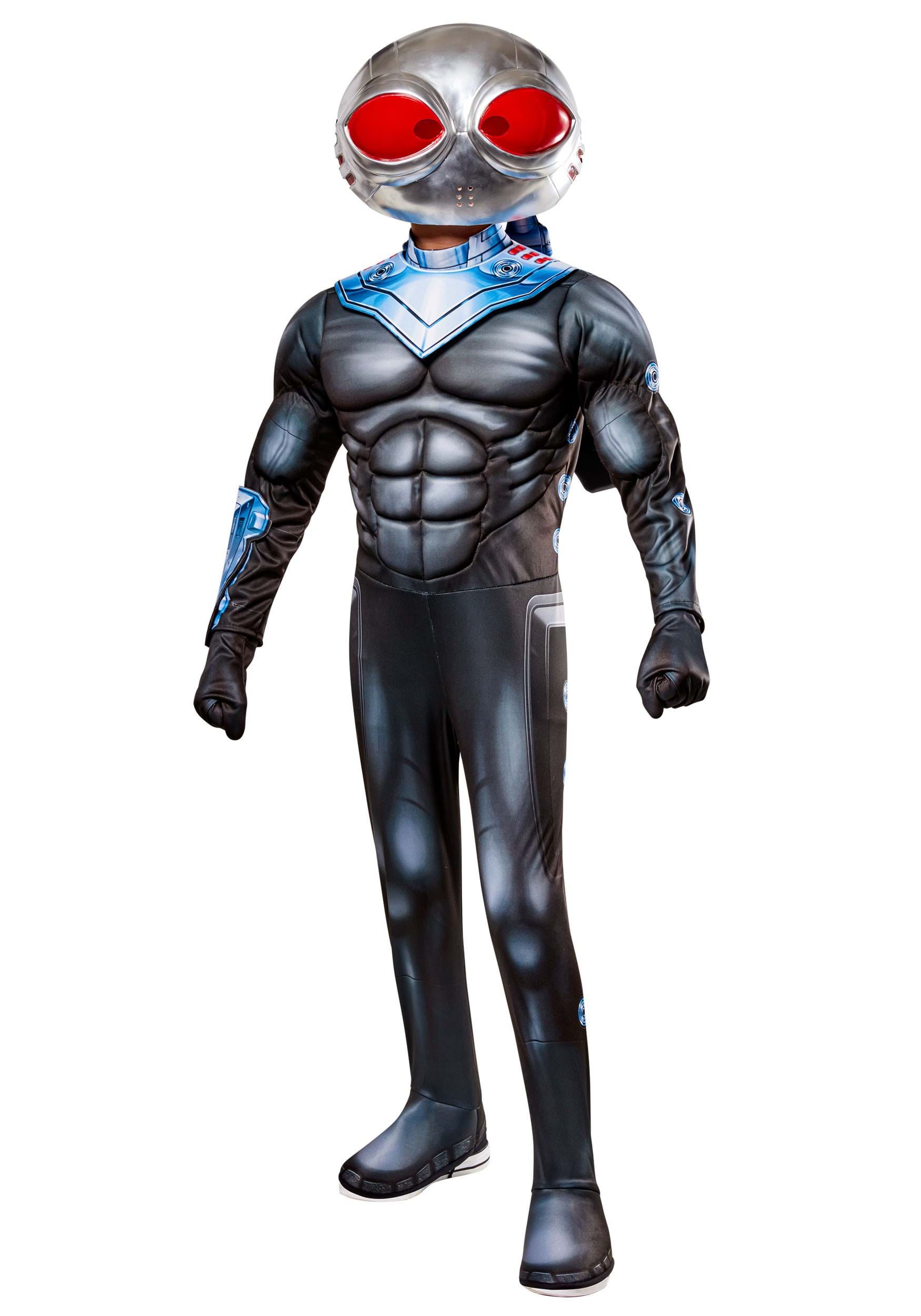 Boy's Black Manta DLX Costume , Supervillain Costumes