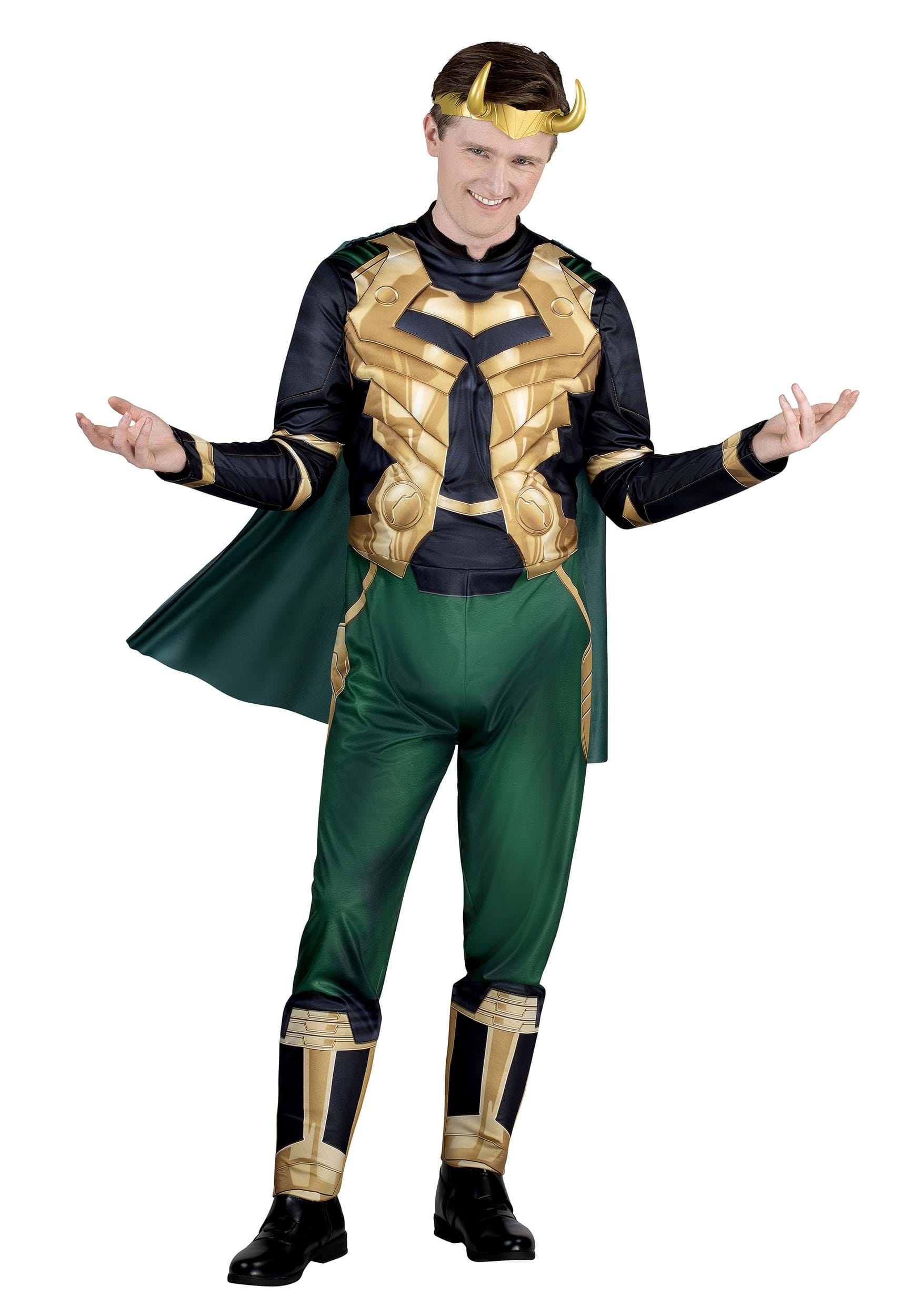 Adult Loki Qualux Costume , Superhero Costumes