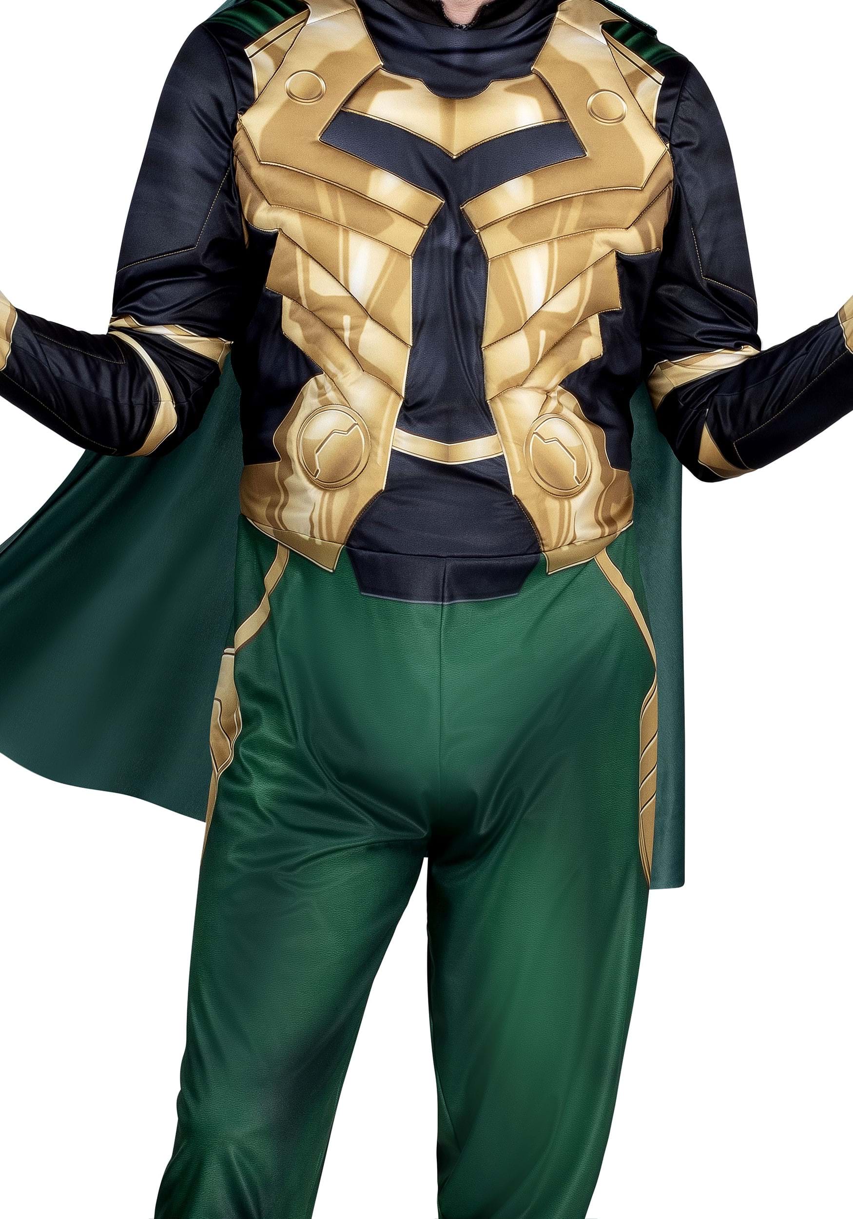 Adult Loki Qualux Costume , Superhero Costumes