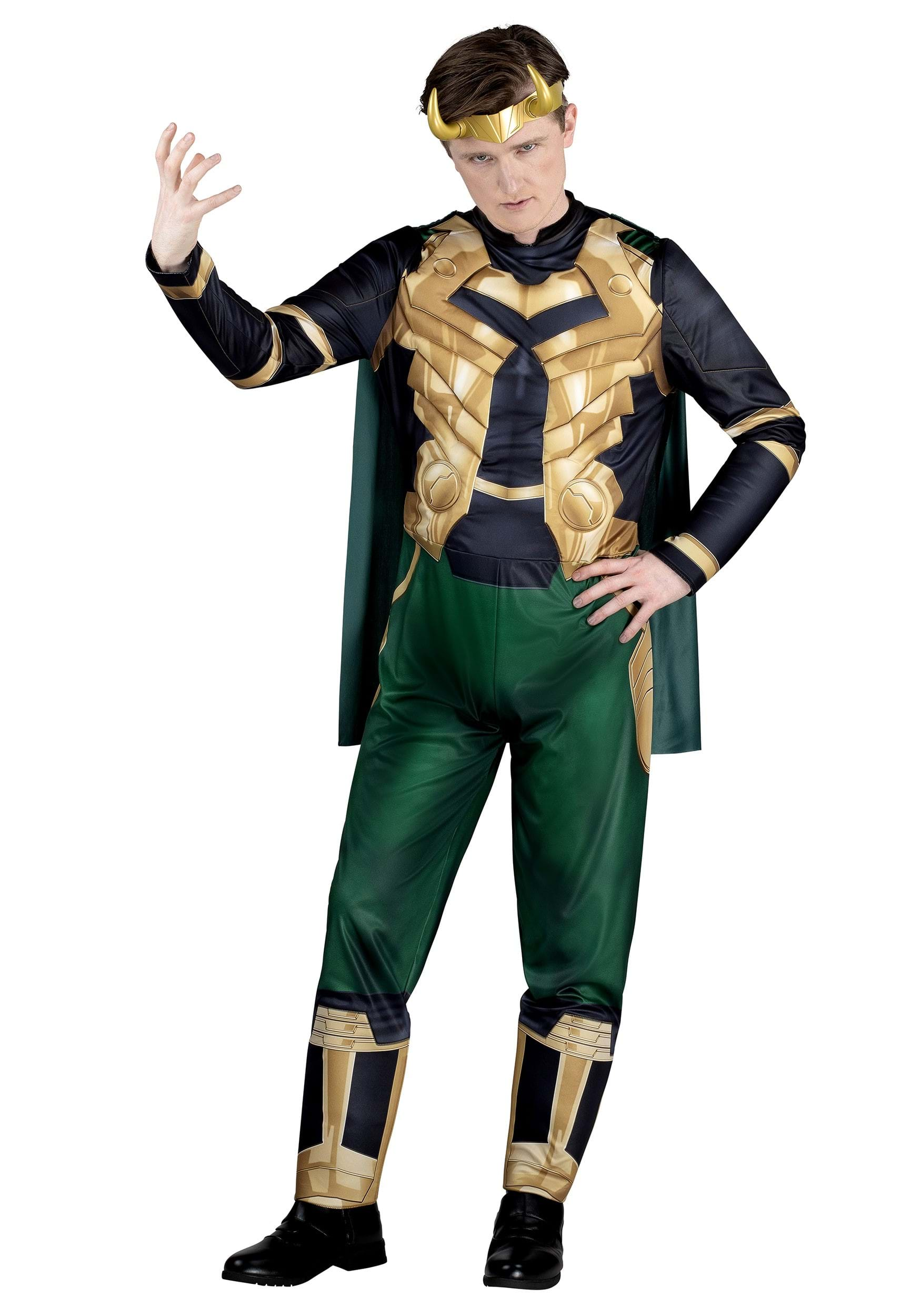 Adult Loki Qualux Costume , Superhero Costumes